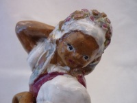 Endrő Margit (1899 - 1986): Pártás lány táncol (1930-as évek)