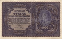Lengyelország 1919.8.23. 1000M (6x) klf szériaszám variánsokkal T:II