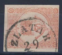1871 Könyvnyomású Hírlapbélyeg / Mi. 14 'ZLATAR'