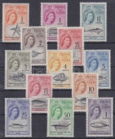 1961 Tengeri állatok Mi 42-54 (Mi 52 betapadás)