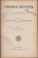 Illyés Géza: Urológiai jegyzetek. Bp., 1921 Szent István Társulat, félvászon kötésben 58p. 