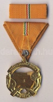 1957. A Haza Szolgálatáért Érdemérem I. fokozata, szalagsávval, eredeti dísztokban! T:1