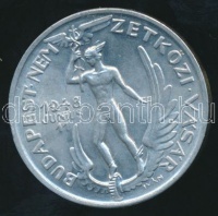 1948. június 11. 'Magyar Állami Pénzverő-Budapesti Nemzetközi Vásár' Alu emlékérem T:1-