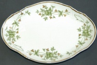 Nem használt, kézzel festett Hollóházi porcelán 3 darabos asztali készlet eredeti dobozában / Hand-painted chinaware set in original box 
