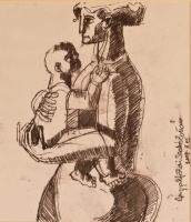 Szabó Zoltán, Angyalföldi (1929): Anya gyermekével (2007)