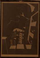 Varsányi Pál (1902 - 1990): Gulliver Kapitáliában (1936) 7 lap, teljes mappa, linómetszet, laponként szignált, lapméret: 45,5 x 32 cm, egyenként keretezve