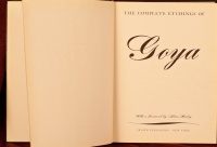 Goya összes rézkarca: angol nyelvű könyv (The complete etchings of Goya, New York, 1943.) Huxley előszavával