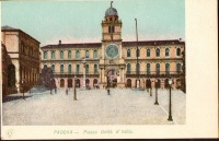 Padova, Piazza Unita d'Italia. C.