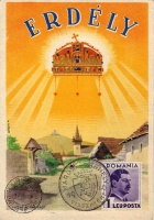 Erdély visszatért. 1940 szeptember. Szignált, Németh Nándor. Pallas fotooffset. Marosvásárhely visszatért 1940 pecséttel. C.