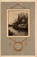 Aranyozott, dombornyomott. C.