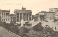 Berlin W. Brandenburger Tor.