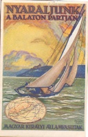 Nyaraljunk a Balaton partján! Szignált. C.Í.
