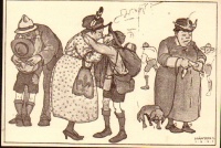 R.M. Cserkészcsapat.Szignált Márton L. 1921.