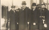 Csitáry Emil (1899-1970) Székesfehérvár egykori polgármesterének fotója. Készítette: Jelfy Gyula.