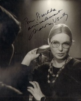 Marina Vlady dedikált fotója 1976-ból