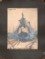 Sophie és Drina összeütközése a tétényi kanyarban,1918. Ez a Sophie.