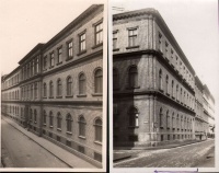 Trefort utcai gyakorló gimnázium. Fotók az 1940-es évekből. 2 db