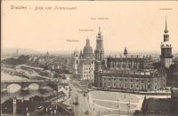Dresden - Blick vom Fernheizwerk.