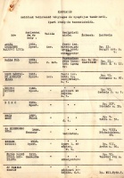 Kimutatás zsidónak tekintendő tényleges és nyugdíjas tanárokról. Ipari közép- és tanonciskolák. Az 1940-es évek elejéről. Benne pl. Komlós Aladár. 5 lap.