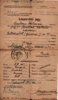 Ambrus Kálmán katonai okmányai az 1940-es évekből.