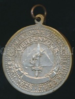 1930. 'Középfokú Iskolák Sportköreinek Orsz. Szöv. Versenydíja' köriratú fém érem T:2