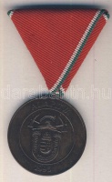 1995. 'Önkéntes Tűzoltó Szolgálati Érem X' kitüntetés eredeti szalaggal T:1-