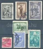 1931 100 éves a román hadsereg Mi 406-412 (Mi EUR 50)