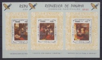 1968 Festmények blokksor Mi 80-85
