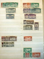 SZÍRIA / SYRIA 1919-1980 Rendező, többpéldányos készlet nagy berakóban / Multiple stock in large stockbook