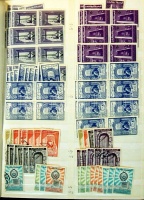 SZÍRIA / SYRIA 1919-1980 Rendező, többpéldányos készlet nagy berakóban / Multiple stock in large stockbook