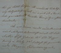 Kézirat. Rendelet Magyarország összes kerületi katonai parancsnokságaihoz. Haynau táborszernagy. Kelt Pest főhadiszállás 1850. február 10. A protestáns és evangélikus egyház ügyeivel foglalkozó rendelet egykorú kéziratos másolata.