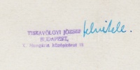 cca 1940 Tiszavölgyi József: Sebesült nagybőgők. Vintage felvétel, hátoldalán szerzői pecséttel, 17x12cm