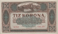 1920. 10K (2x) egymás utáni sorszámmal T:I,I-