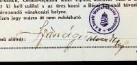1916 IV. Károly király koronázása. Fotó a várakozókról, hozzá Szász Ágoston alezredes nevére szóló belépő az ünnepségre /
&lt;br/&gt;1916 Photo of the crowning ceremony of Carl IV. king of Hungary and an entry ticket for the ceremon