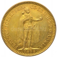 1898. 10K Au 'Ferenc József' Körmöcbánya (3.39g/0.900) T:2,2- kis ph.
&lt;br/&gt;Hungary 1898. 10 Korona Au 'Franz Joseph' Kremnitz (3.39g/0.900) C:aXF small edge error
&lt;br/&gt;Huszár: 2200., Adamo K8