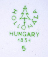 1970. A Budapesti Természetbarát Szövetség nagyalakú Hollóházi porcelán plakettje (180mm) a Budapesti Természetjárás Fejlesztéséért T:1 adományozói dísztokban