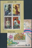 1993 Europa CEPT + Bélyegkiállítás blokk Mi 282, 284