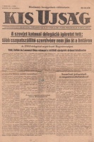 Ezerkilencszázötvenhat. Mindszenty hercegprímás rádiószózata a Kis Ujság - A Független Kisgazda, Földmunkás és Polgári Párt politikai lapjának 1956. nov. 4-i számában.