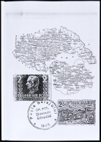 Néma Péter: A zilahi kiadás, szilágysági posta (Észak-Erdély) 1945 / Zilah issue, post in North-Transylavania 1945 (német nyelvű kézirat / German language)