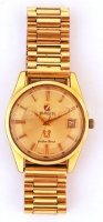 Rado Golden Horse, automata férfi karóra, naptáras, aranyozott, saját csatjával, működik