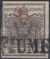 1850 2kr (FOLTOS) 'FIUME'