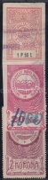 1904-1927 3 db Sátoraljaújhely városi illetékbélyeg (24.000)
