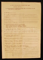 1945 Egy, a Vörös Hadsereg által elszállított egyén adatairól szóló okmány