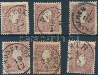 1858 6 x 10kr II. típus