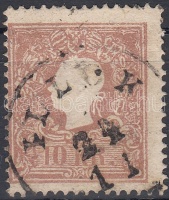 1858 10kr II. (regiszterhajtás) 'ILLOK'