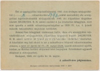 1940 Értesítő zsidó személyeknek a választási névjegyzékből történt kihagyásáról