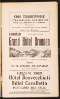 Lampugnani's Reiseführer: Venedig und die Lagune. Milan, 1910. - Velence utikönyv sok képpel és térképpel / with many maps and illustrations