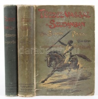Slatin, Rudolf pasa: Tűzzel-vassal a Szudánban. Küzdelmeim a dervisekkel, fogságom és szökésem. 1879-1895. Ford. Jankó János. I.-II. köt.
Bp. 1896. Athenaeum. 465p. térkép hiányzik + 329p. 1 térk. Festett, kiadói