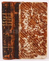 Gesenius, Wilhelm: Neues hebräisch-deutsches Handwörterbuch über das Alte Testament. Zweyte verbesserte vermehrte und mit einem Register versehene Auflage.  
Leipzig, 1823. bey Friedrich Christian Wilhelm Vogel. Korabeli félbőr