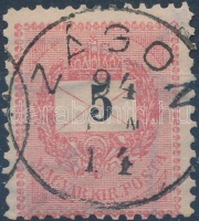 1889 5kr 'ZÁGON'